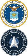Airforce and Space Force Logos